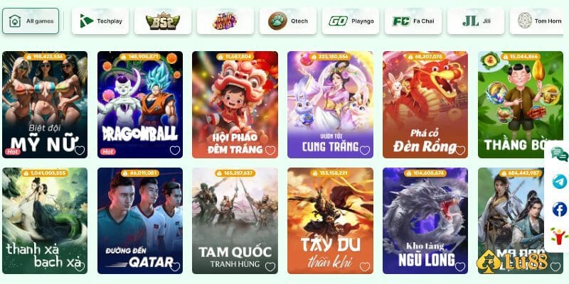 Chơi nổ hũ hấp dẫn cùng Lu88