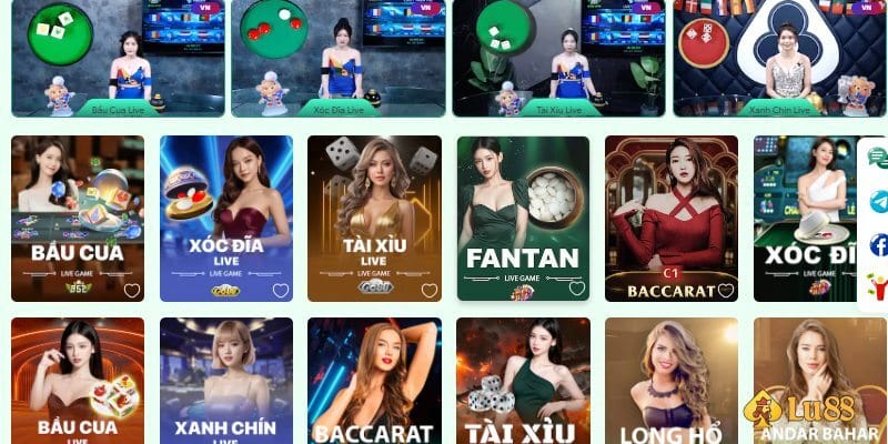 Chơi casino hấp dẫn cùng dàn dealer chuyên nghiệp
